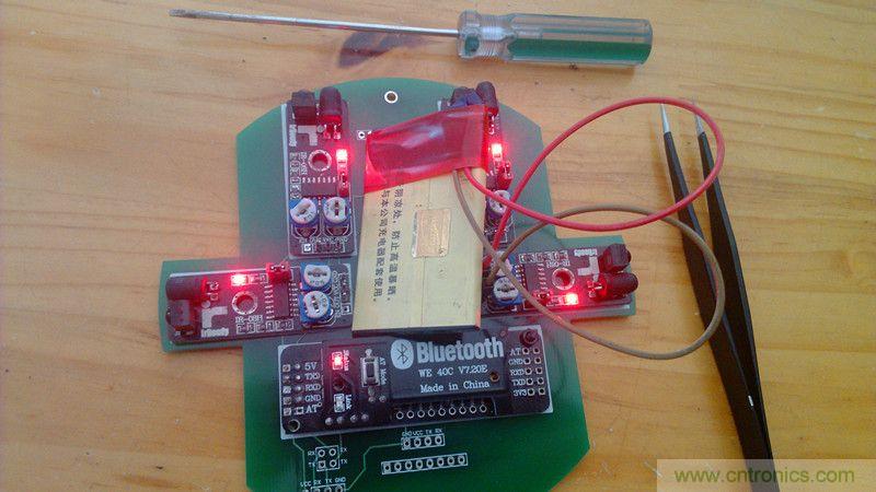 牛人力作！PCB版蓝牙智能小车DIY