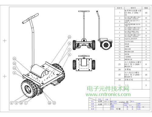 就那么简单！DIY属于自己的&ldquo;赛格威&rdquo;平衡车