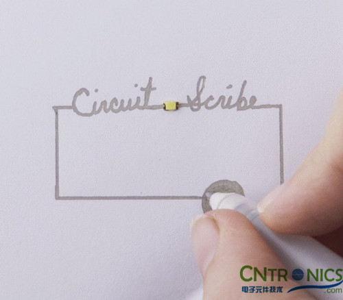 大开眼界，一支可以画电路板的笔！