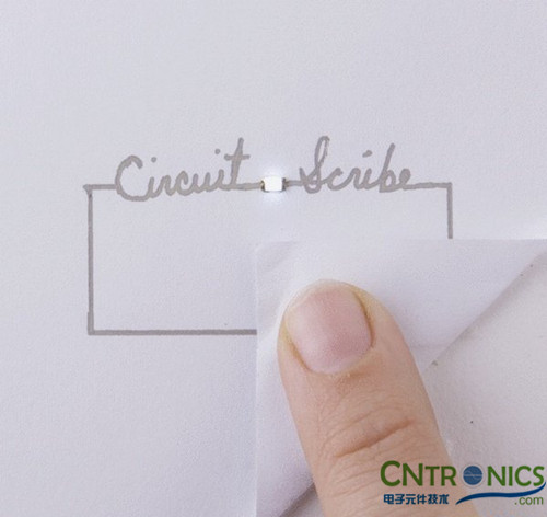 大开眼界，一支可以画电路板的笔！