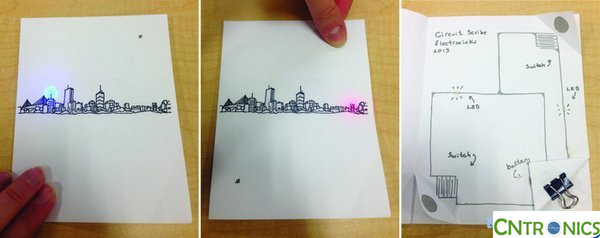 大开眼界，一支可以画电路板的笔！