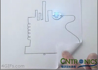 大开眼界，一支可以画电路板的笔！