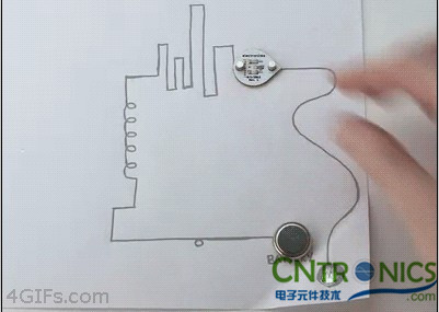 大开眼界，一支可以画电路板的笔！