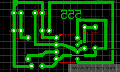 DIY菜鸟福音！感光干膜PCB负片输出的一种方法！