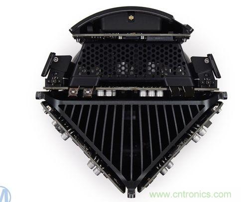 这是Mac Pro中的散热器