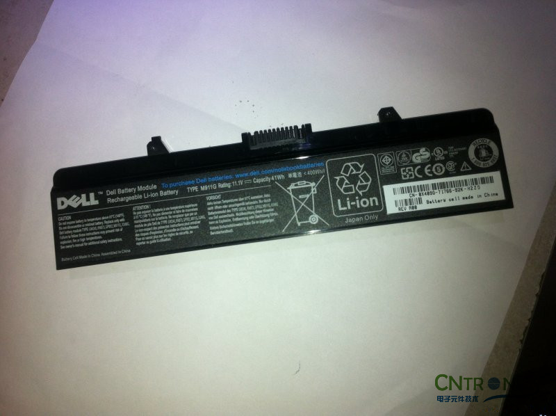 不一样的DELL笔记本电池拆解小窍门！