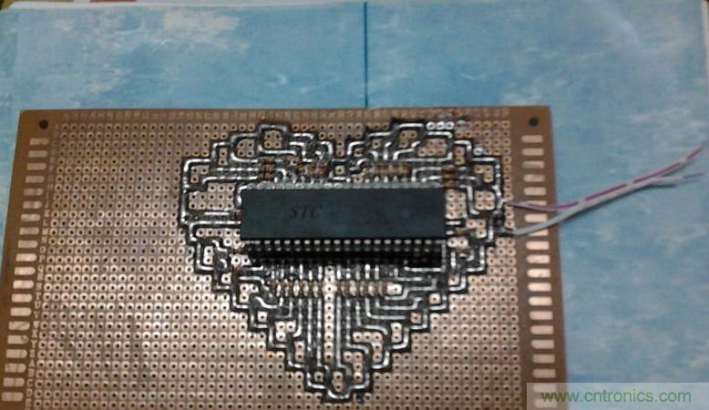 三八节将至！DIY心形LED流水灯！你们懂的~