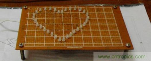 三八节将至！DIY心形LED流水灯！你们懂的~