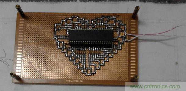 三八节将至！DIY心形LED流水灯！你们懂的~