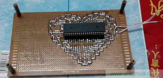 三八节将至！DIY心形LED流水灯！你们懂的~