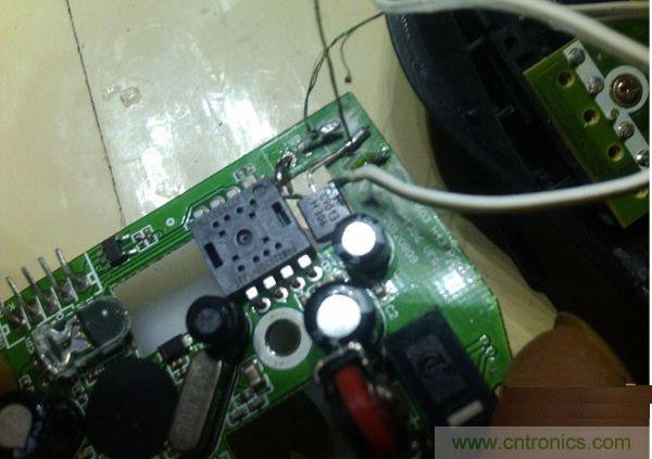 改造费电鼠标G52，&ldquo;变身&rdquo;节能感应鼠标