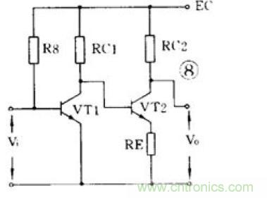 双管直耦放大器