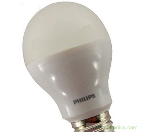 暴拆飞利浦8瓦LED球泡灯