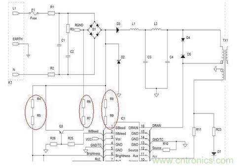 电源类产品中常见的电路