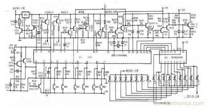 家用电磁炉的原理电路图