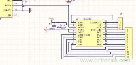 基于DAC902和DAC7621的DDS系统