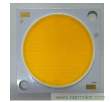 待测镜面铝COB光源外观