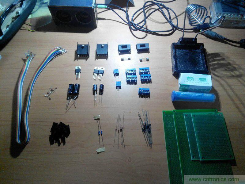 网友分享:DIY一个LM317 可调稳压电源