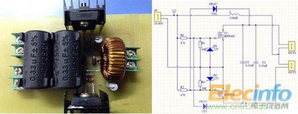 “神乎其技”boost电路打造300w伏人工闪电发生器