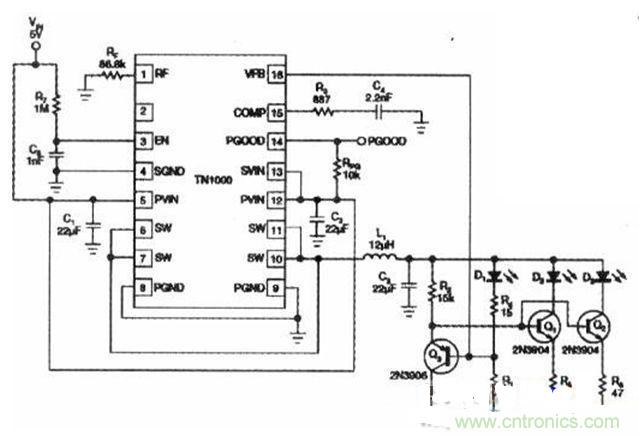 突破进展:LED驱动电路实现多通道设计