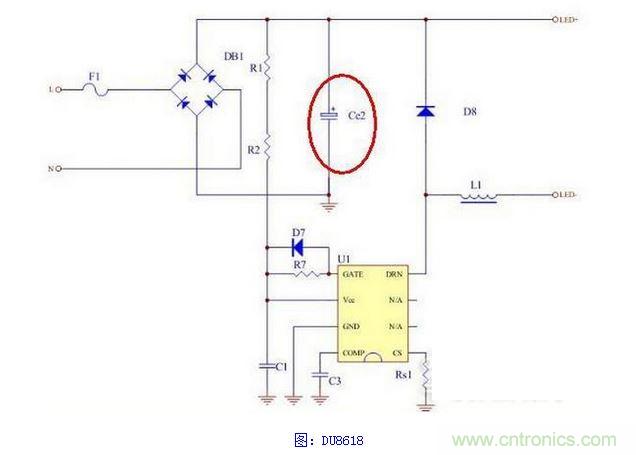 MOS无PFC的BUCK电路