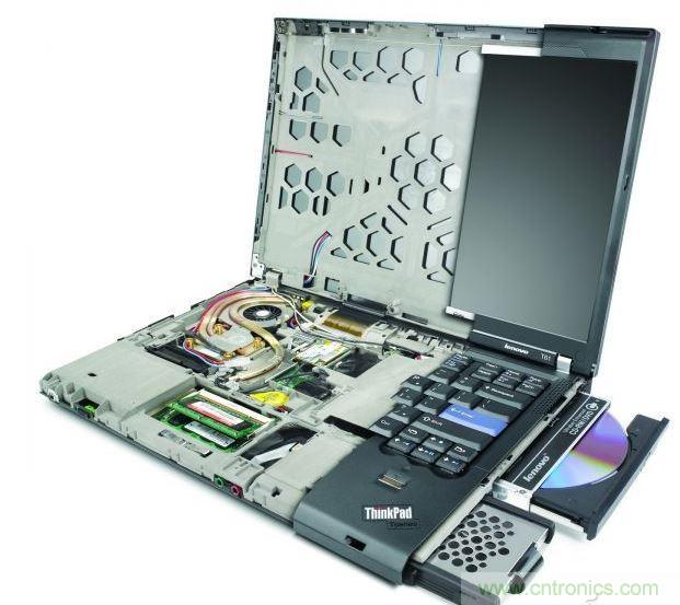 ThinkPad笔记本内的防滚架设计