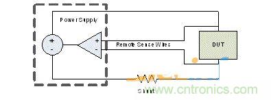 括远端感应连接的电源