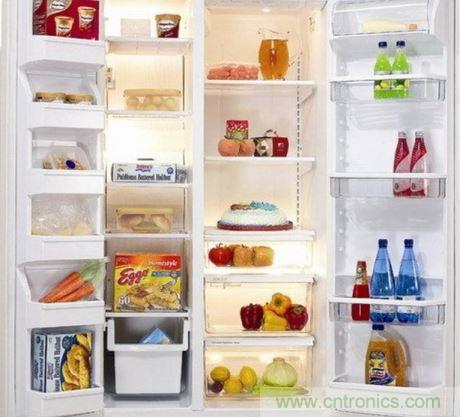 传感器可帮助冰箱检测食物的新鲜情况