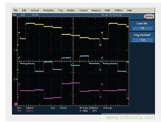FMS6346A 视频滤波驱动器驱动25pF 的负载