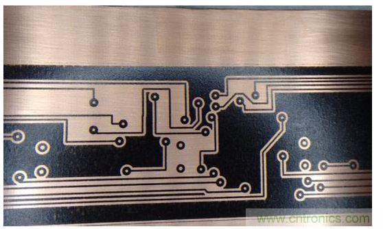 成功的碳粉转印。