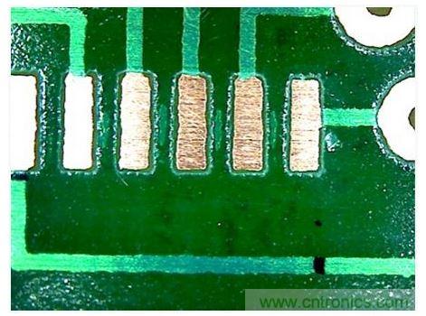 阻焊层(显微镜图像)