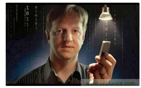  Li-Fi&mdash;&mdash;就像&ldquo;用火炬发送莫尔斯码&rdquo;