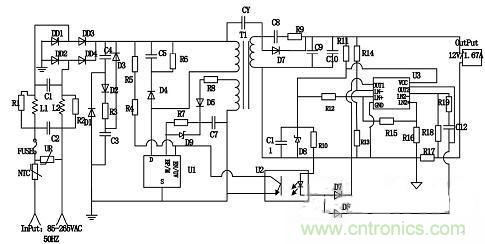 大功率的LED设计，转换率达到83%以上！