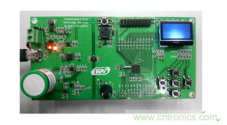 图示10-大联大世平ADI ADuCM360有毒气体检测方案照片