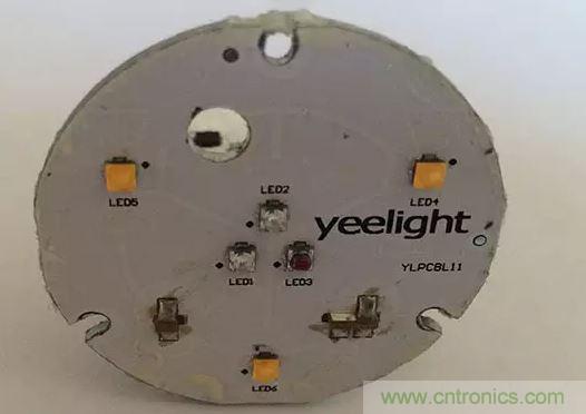 拆小米yeelight智能灯泡