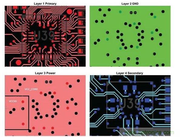 CAM的原图屏幕单幅图, 100球的csBGA