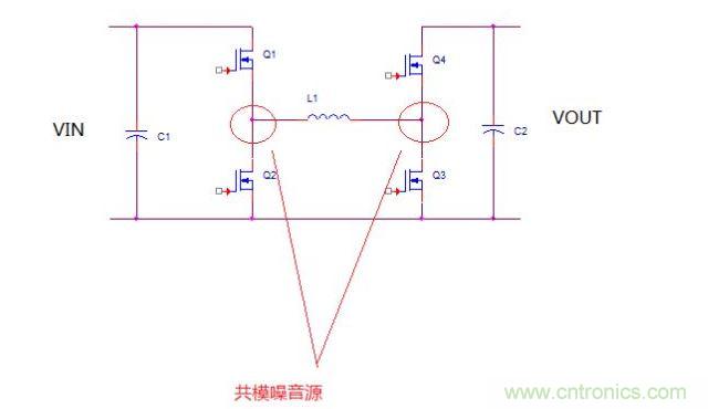 四开关buck-boost的拓扑