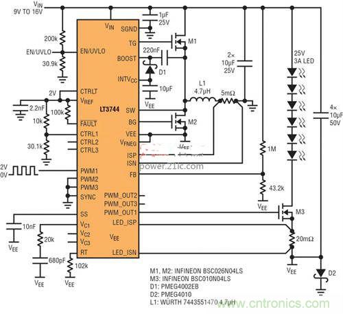 限制功率损耗？把同步降压LED驱动器当成升压转换器行不行？
