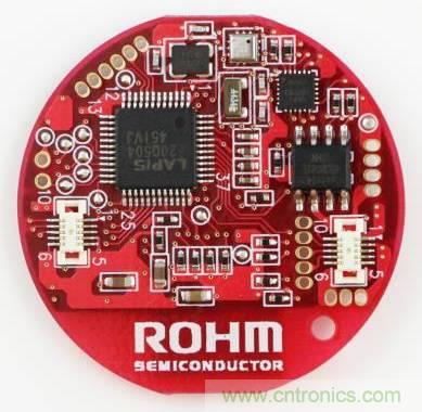 图5：传感器、近距离无线、微控制器的参考设计例