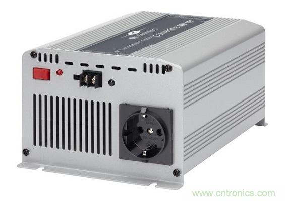 图1：TBSPowersinePS600-12是利用汽车电池为笔记本电脑充电的理想工具。