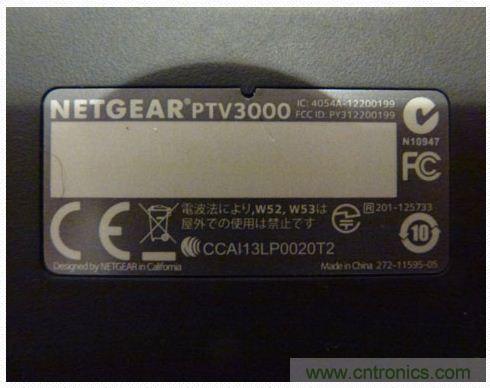 图(b)：图解便宜又好用的媒体适配器PTV3000。