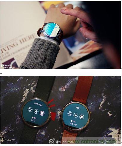 日常使用一天，两代moto360剩余电量对比