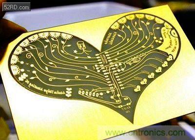 电路板的通孔就像星星一样可以想象成不同图案?