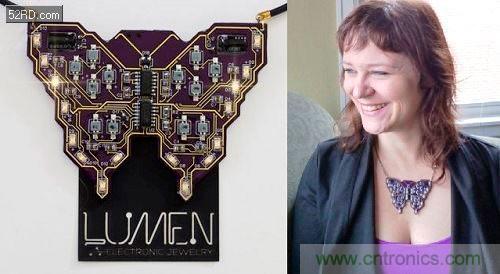 能当首饰的电路板