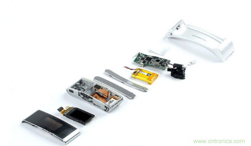 华为智能手环TalkBand B2拆解分析，时尚，轻便，观感极好！