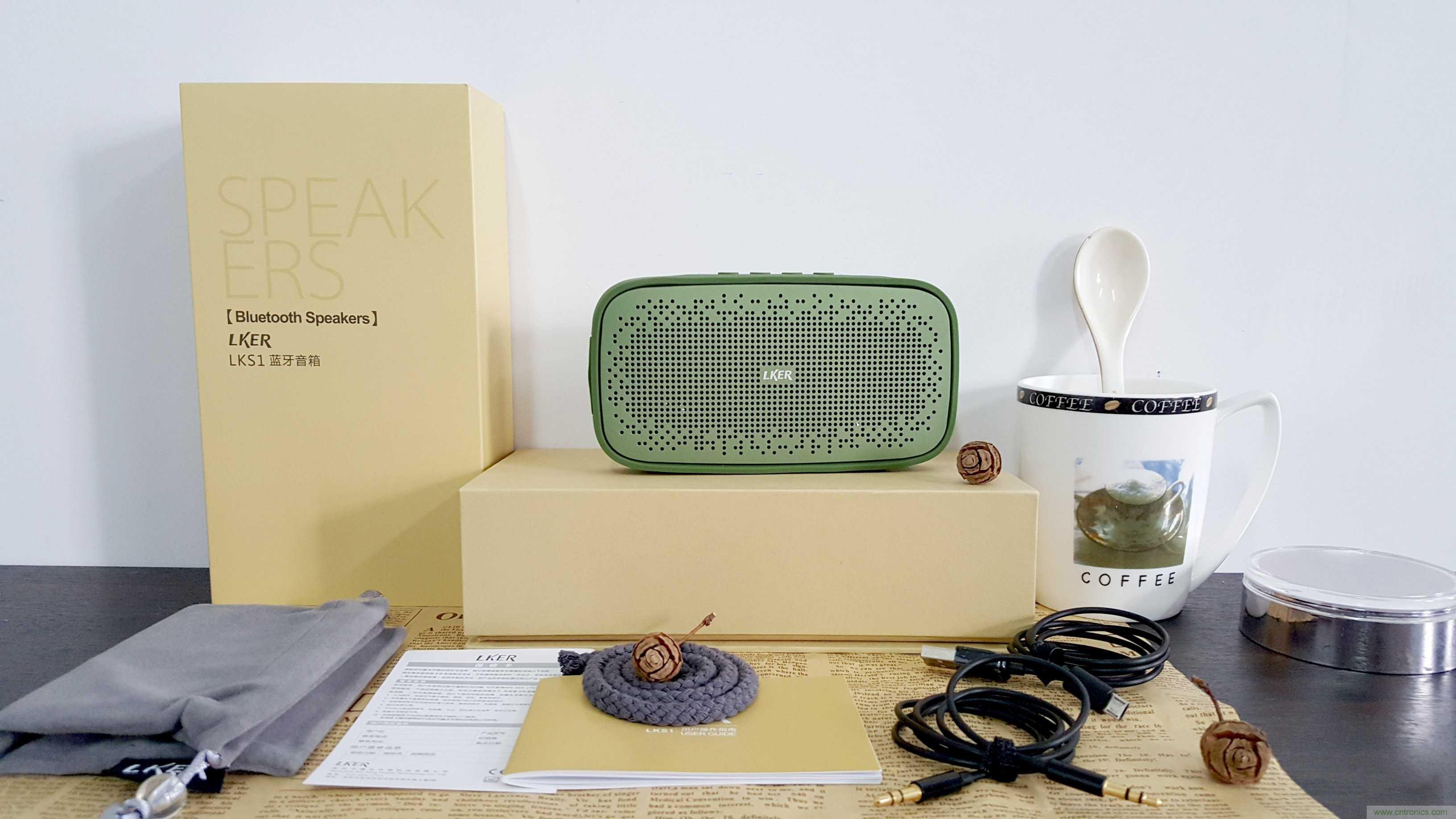 搞怪&ldquo;美人鱼&rdquo;尽享灵克蓝牙音箱的天籁之音！