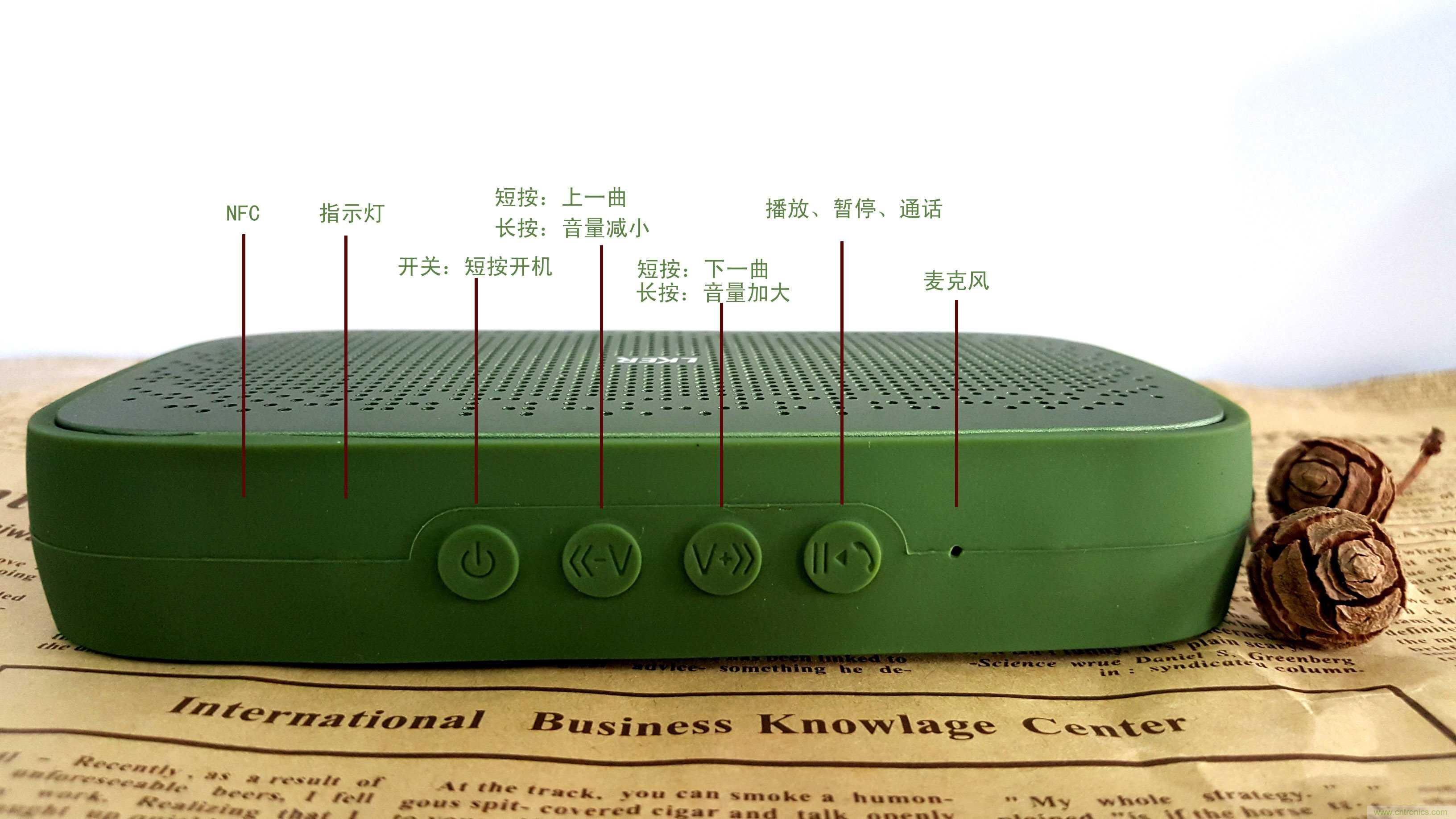 搞怪&ldquo;美人鱼&rdquo;尽享灵克蓝牙音箱的天籁之音！