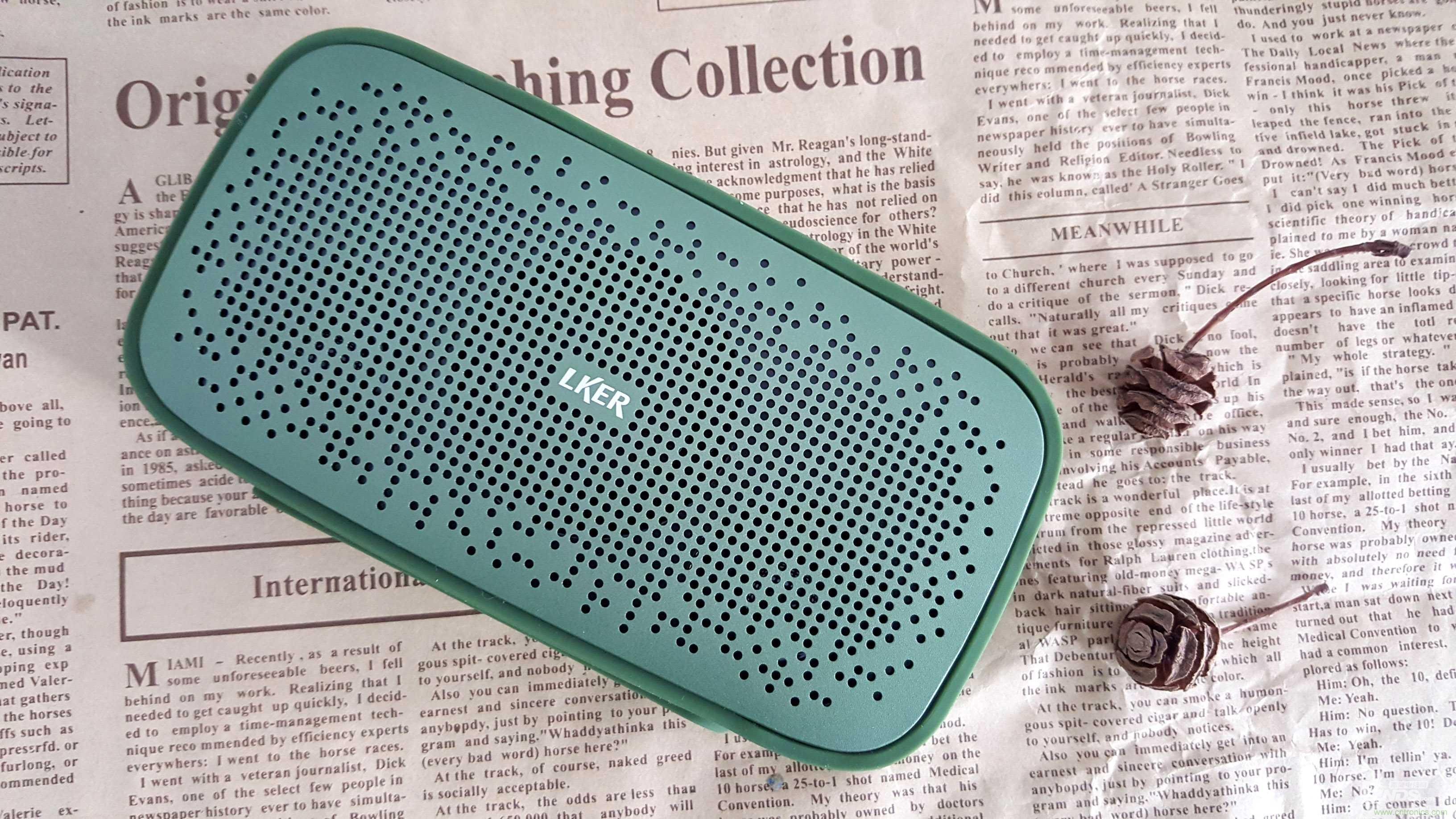 搞怪&ldquo;美人鱼&rdquo;尽享灵克蓝牙音箱的天籁之音！