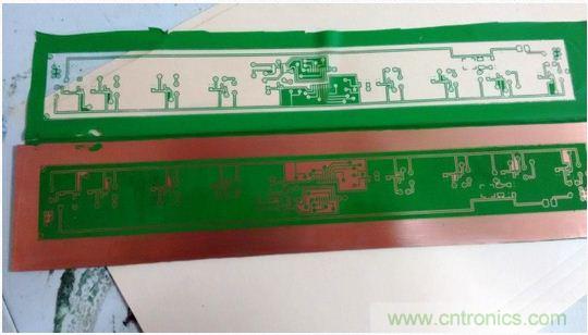 (多图) 图文并茂：在家制作高质量双面PCB板
