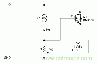 为5V 1-Wire&reg;从器件提供过压?；? width=